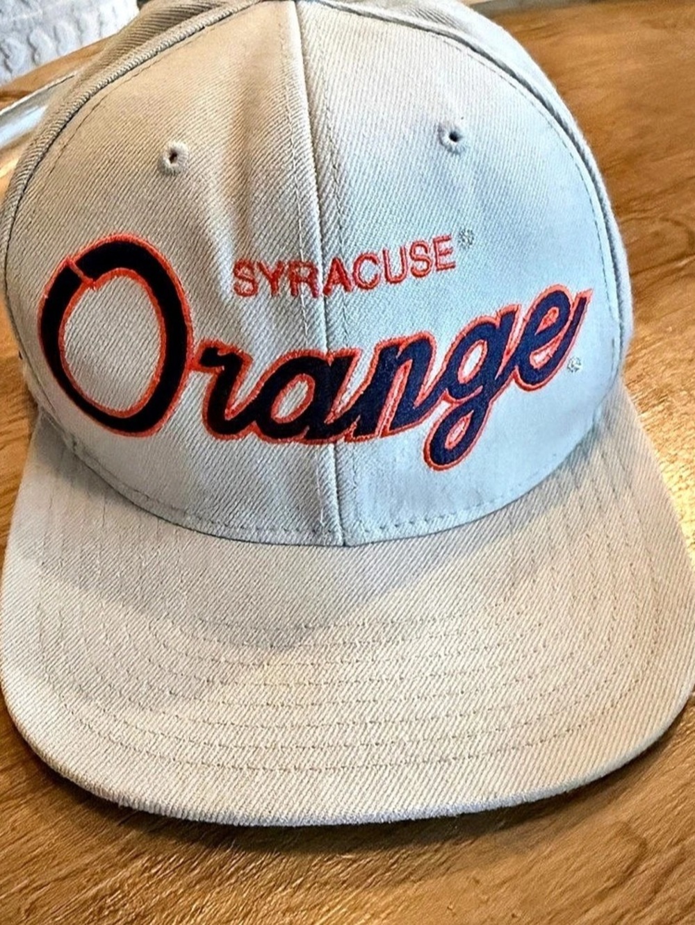 Mitchell & Ness College Vault Syracuse Orange NCAA Wool Blend Hat